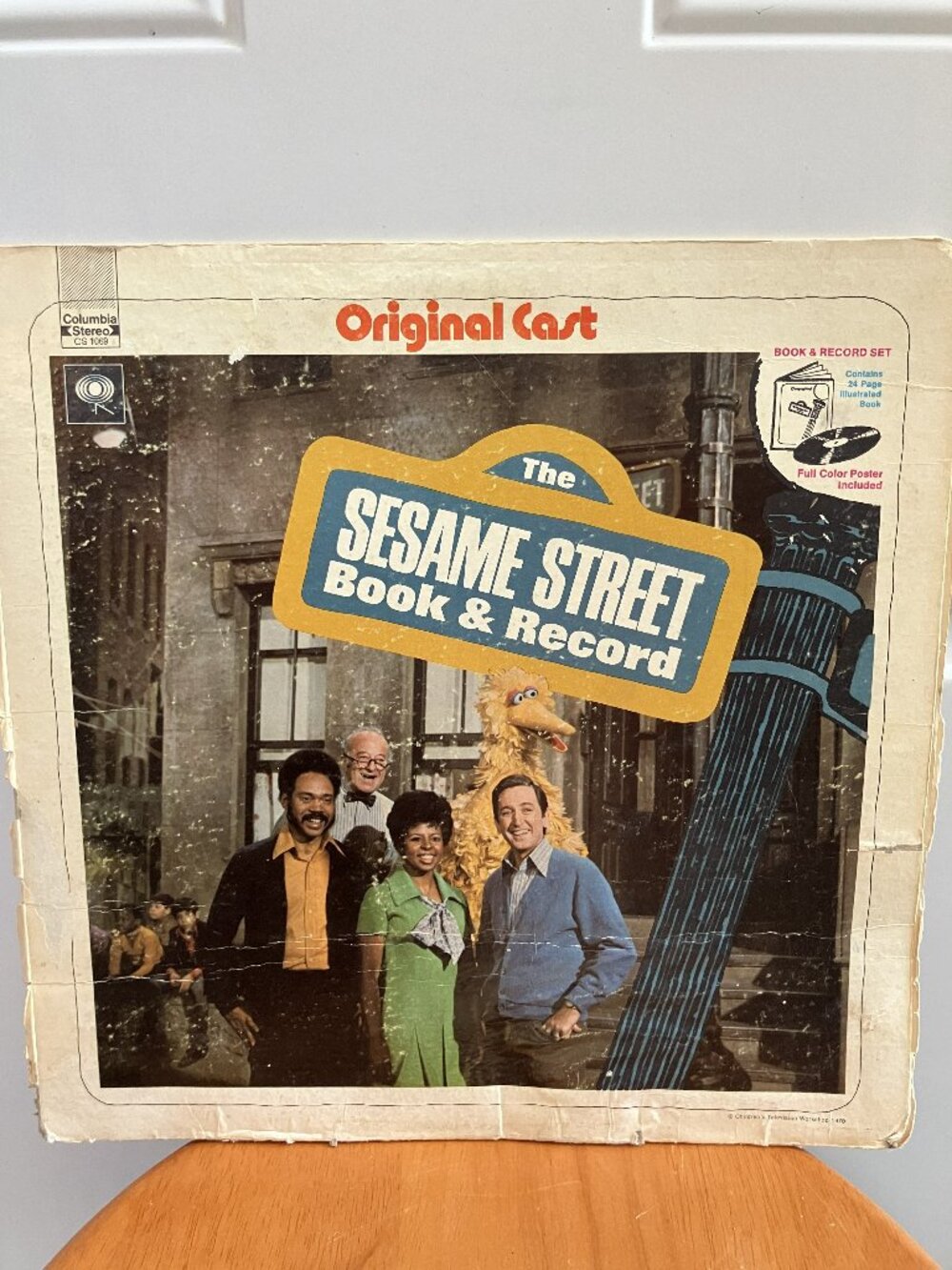 Vintage-The Sesame Street Book & Record Original Cast Album